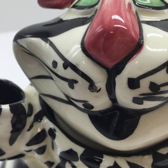 Lynda Corneille Character Collectibles Cat Clancey Wonky Cream and Sugar - Picture 7 of 7